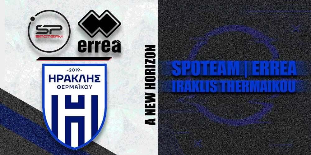 Η Spoteam και η Erreà συνεχίζουν μαζί με τον Ηρακλή Θερμαϊκού για 6η συνεχόμενη χρονιά!