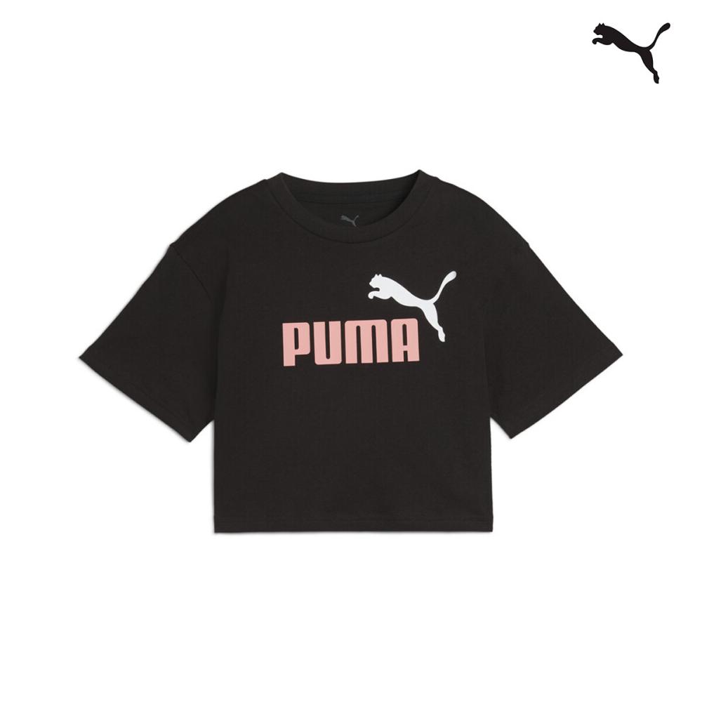 686071 ESS 2 COLOR No. 1 Logo  Short Length Tee G ΜΠΛΟΥΖΑΚΙ ΚΟΝΤΟΜΑΝΙΚΟ PUMA