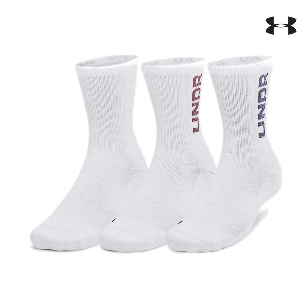 1373084 UA 3-Maker 3pk Mid-Crew ΚΑΛΤΣΑ ΜΕΣΑΙΑ UNDER ARMOUR