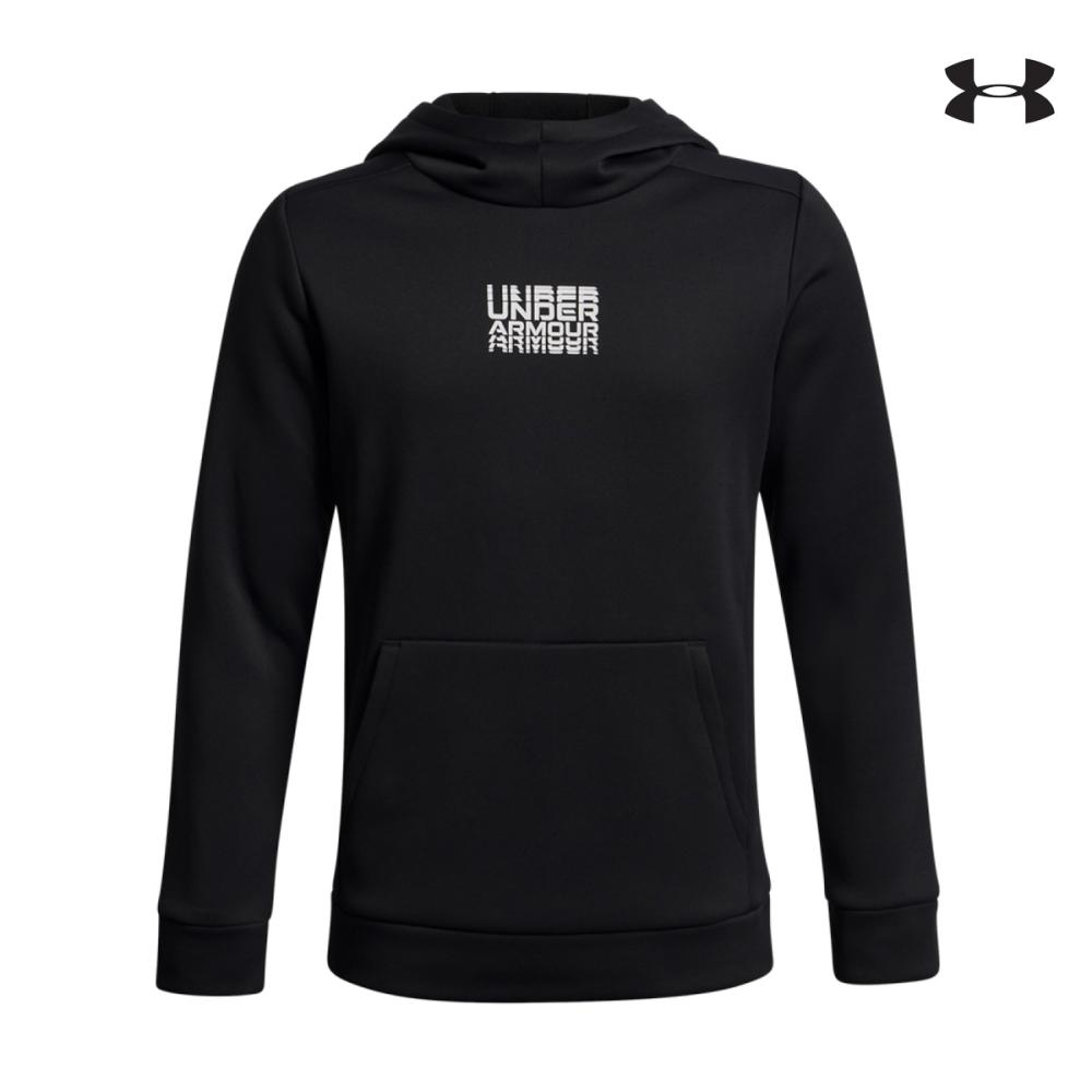 6003812 UA Armour Flc Retro Grphc HD ΜΠΛΟΥΖΑ ΜΑΚΡΥΜΑΝΙΚΗ UNDER ARMOUR