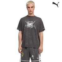 632829 Points in the Paint Tee ΜΠΛΟΥΖΑΚΙ ΚΟΝΤΟΜΑΝΙΚΟ PUMA