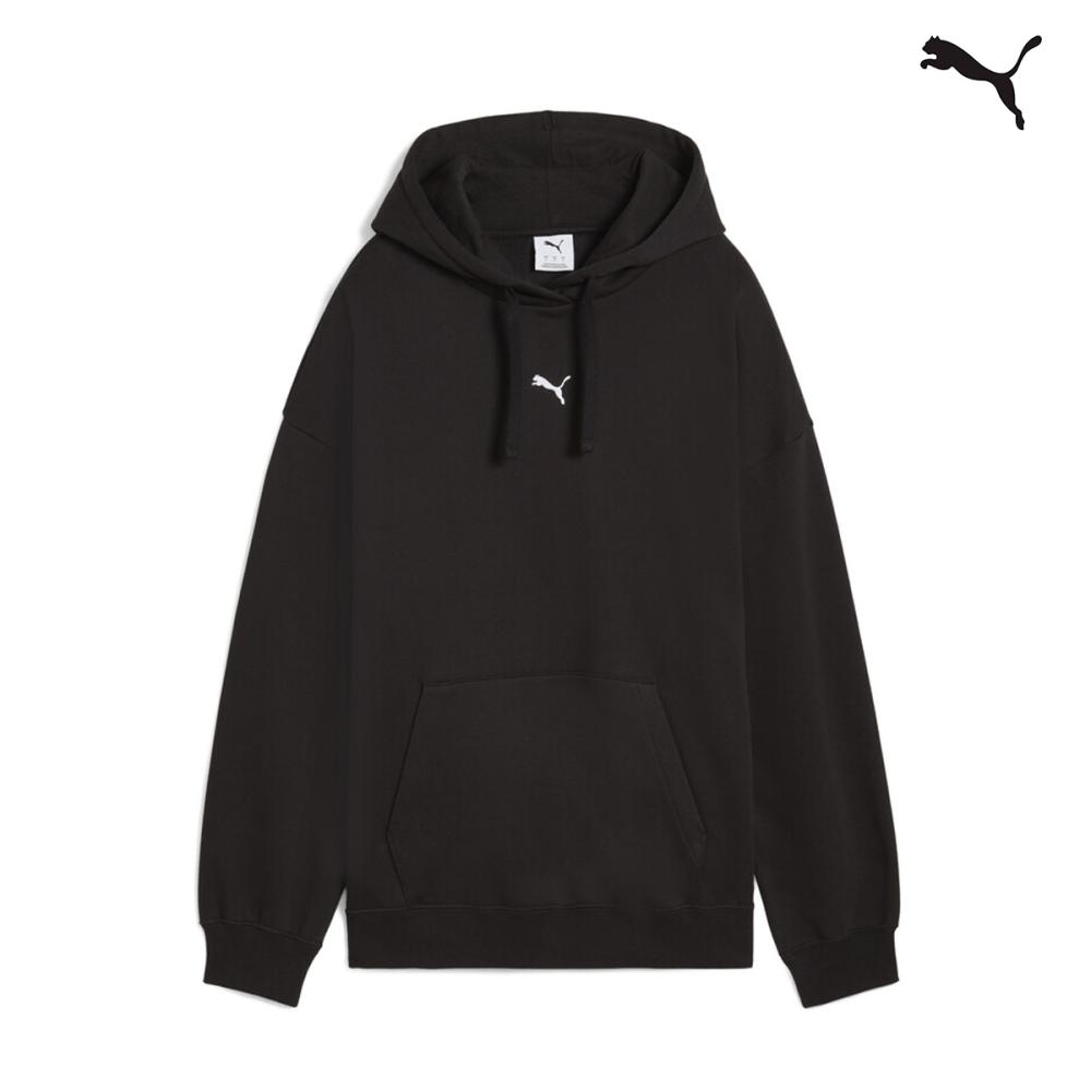 685398 ESS Puma Logo Oversized Hoodie   FL ΦΟΥΤΕΡ ΜΕ ΚΟΥΚΟΥΛΑ PUMA