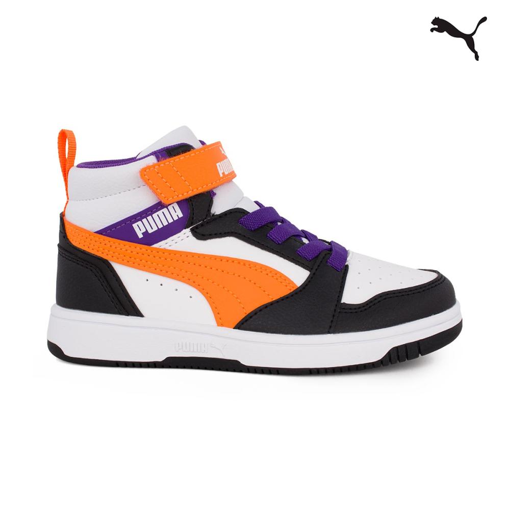 393832 Puma Rebound V6 Mid AC+ PS ΥΠΟΔΗΜΑ BASKET SNEAKERS MID PUMA