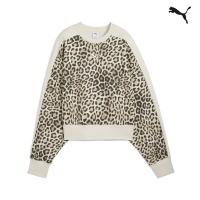 632136 T7 LEO LUXE AOP   Over-Oversized Crew TR ΦΟΥΤΕΡ  PUMA