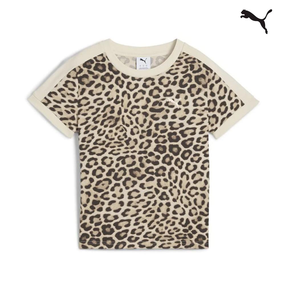632135  T7  LEO LUXE AOP Slim Tee ΜΠΛΟΥΖΑΚΙ ΚΟΝΤΟΜΑΝΙΚΟ PUMA