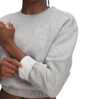 6007035 UA Rival Fleece Piped Crew ΜΠΛΟΥΖΑ ΜΑΚΡΥΜΑΝΙΚΗ UNDER ARMOUR