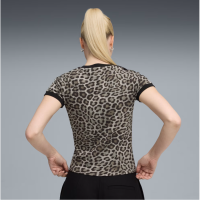 632135 T7 LEO LUXE AOP Slim Tee   ΜΠΛΟΥΖΑΚΙ ΚΟΝΤΟΜΑΝΙΚΟ PUMA