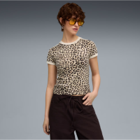 632135  T7  LEO LUXE AOP Slim Tee ΜΠΛΟΥΖΑΚΙ ΚΟΝΤΟΜΑΝΙΚΟ PUMA