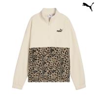 688083 ESS GRAPHIC   Animal Relaxed Half-Zip Crew ΦΟΥΤΕΡ PUMA