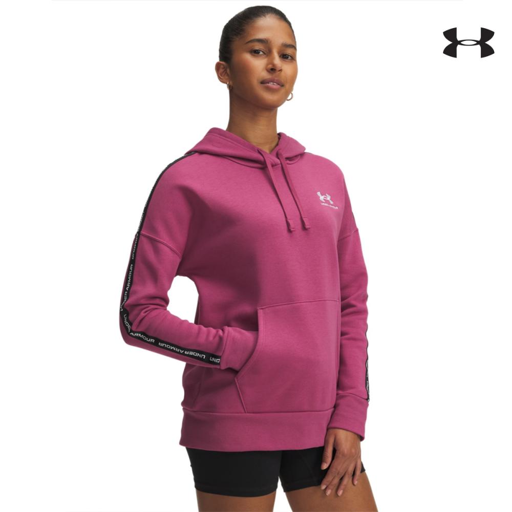 6003708 Icon Fleece    Taped Hdy ΜΠΛΟΥΖΑ ΜΑΚΡΥΜΑΝΙΚΗ UNDER ARMOUR