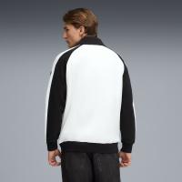632994 T7 Relaxed    Wing Collar Jacquard Track Jacket DK JACKET PUMA
