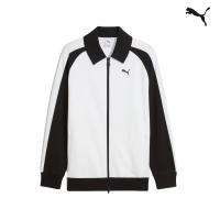 632994 T7 Relaxed    Wing Collar Jacquard Track Jacket DK JACKET PUMA