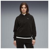 688107 ESS   ELEVATED Comfort Velour Rib Hoodie ΦΟΥΤΕΡ ΜΕ ΚΟΥΚΟΥΛΑ PUMA