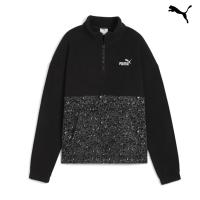 688083 ESS GRAPHIC Animal    Relaxed Half-Zip Crew ΦΟΥΤΕΡ PUMA