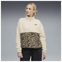 688083 ESS GRAPHIC   Animal Relaxed Half-Zip Crew ΦΟΥΤΕΡ PUMA