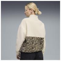 688083 ESS GRAPHIC   Animal Relaxed Half-Zip Crew ΦΟΥΤΕΡ PUMA