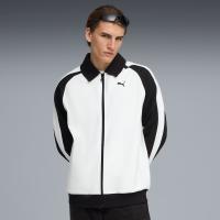 632994 T7 Relaxed    Wing Collar Jacquard Track Jacket DK JACKET PUMA