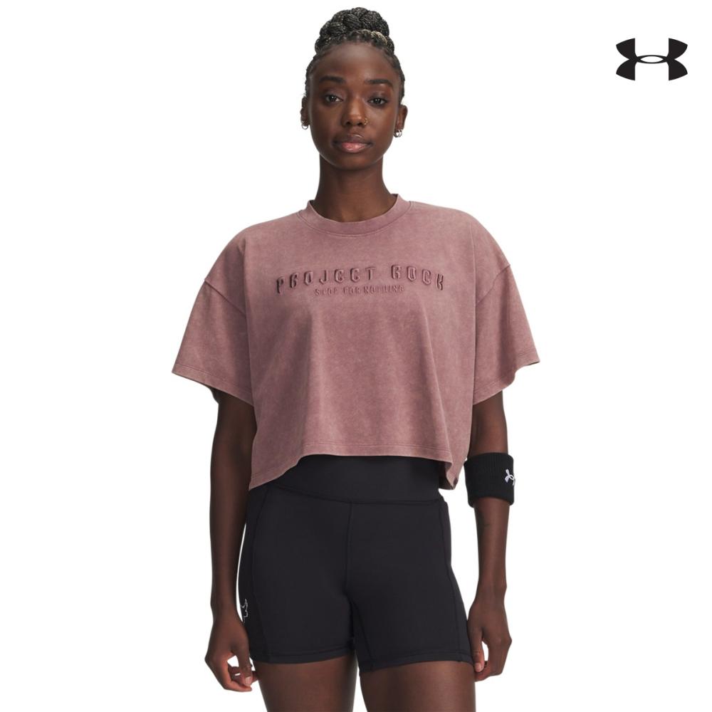 6007507 Pjt Rck Statement Graphic SS ΜΠΛΟΥΖΑΚΙ ΚΟΝΤΟΜΑΝΙΚΟ UNDER ARMOUR