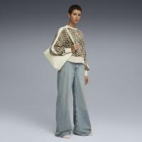 632136 T7 LEO LUXE AOP   Over-Oversized Crew TR ΦΟΥΤΕΡ  PUMA