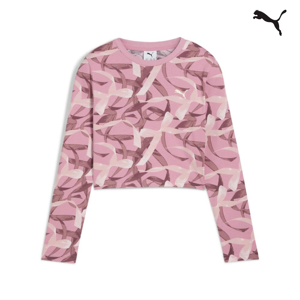 632218 BOWTIQUE AOP Longsleeve   Tee G ΜΠΛΟΥΖΑΚΙ ΚΟΝΤΟΜΑΝΙΚΟ PUMA