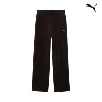 688108 ESS ELEVATED   Velour Rib Straight Leg Pant ΠΑΝΤΕΛΟΝΙ PUMA