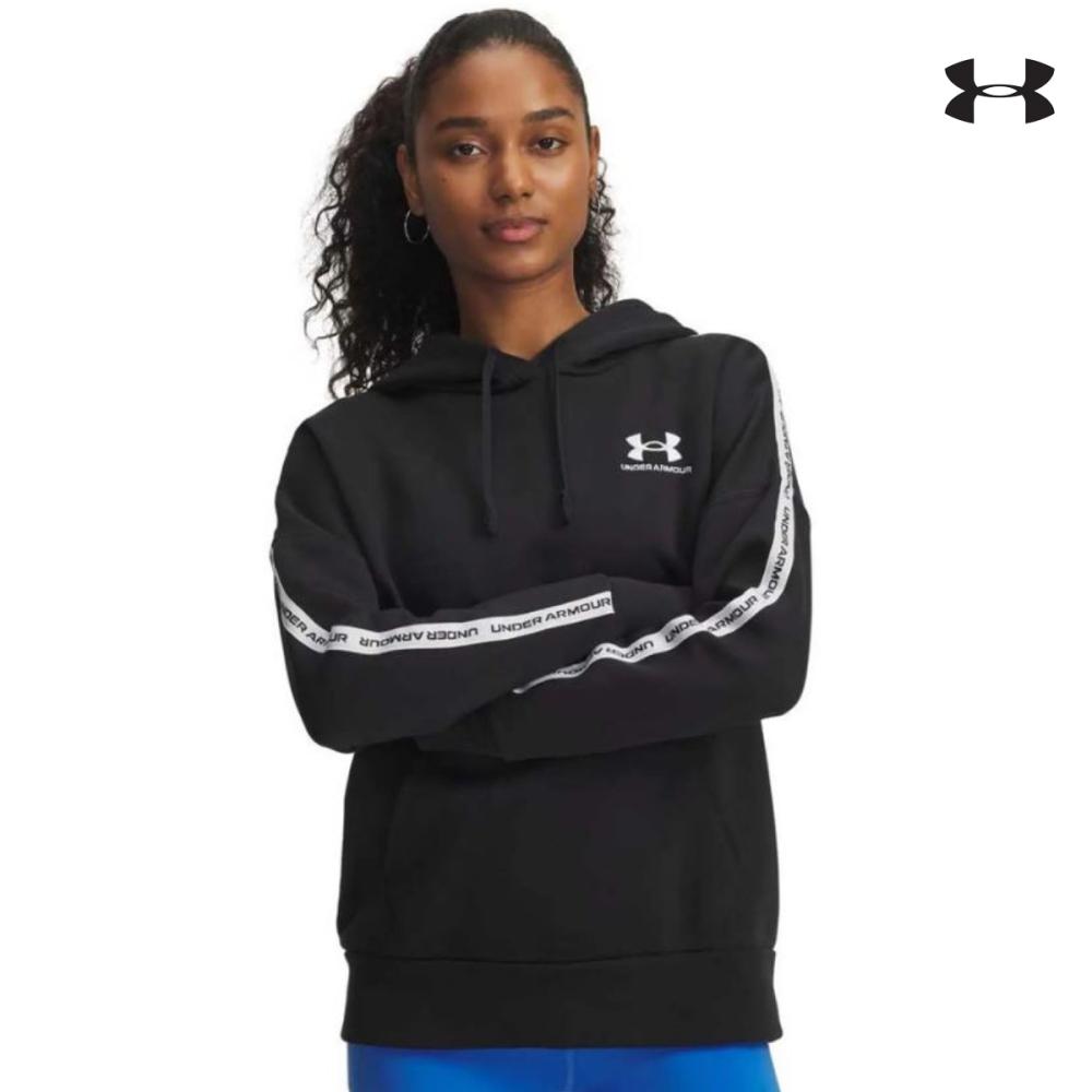 6003708 Icon Fleece Taped Hdy   ΜΠΛΟΥΖΑ ΜΑΚΡΥΜΑΝΙΚΗ UNDER ARMOUR