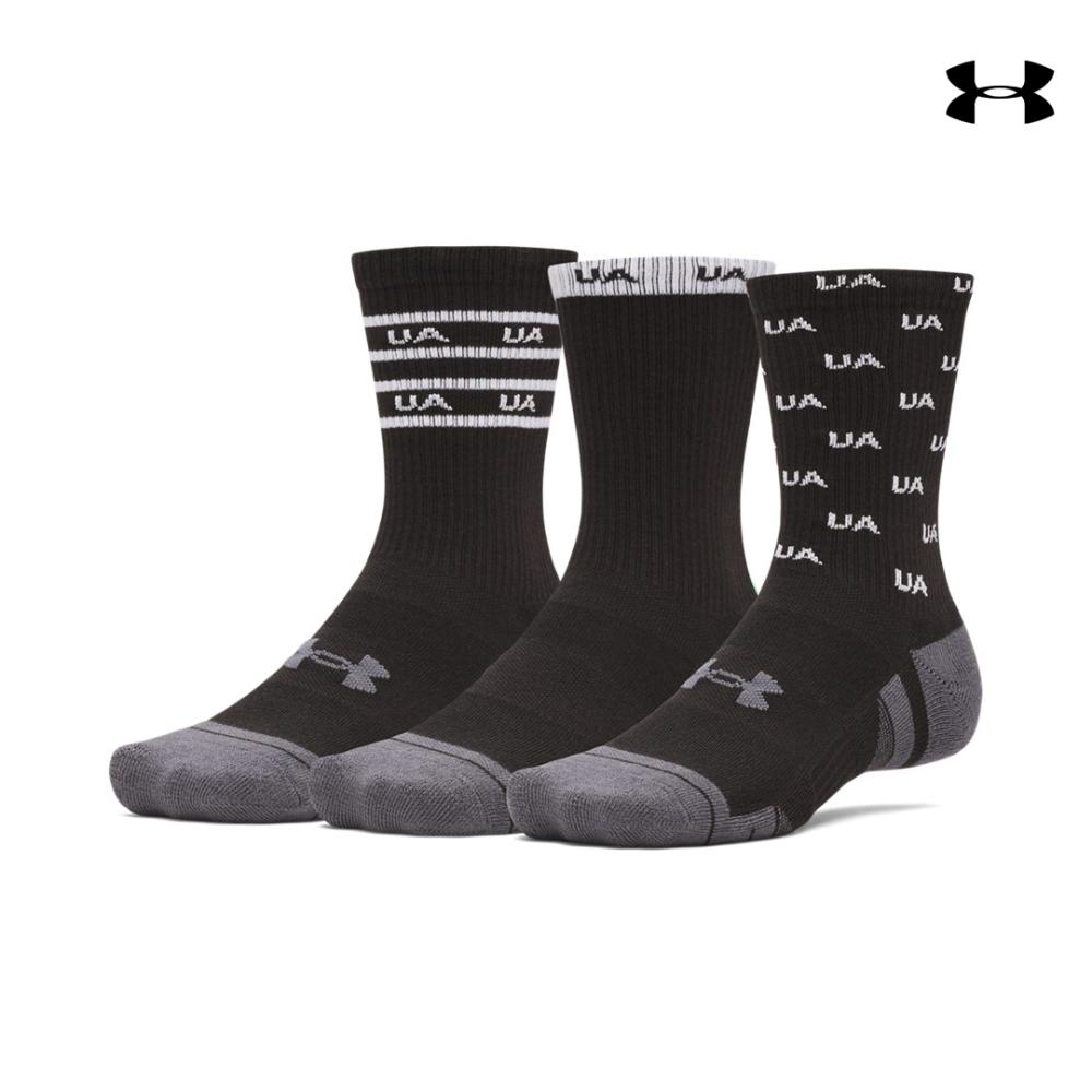 1379515 UA Perf Tech Nov 3pk Crew ΚΑΛΤΣΑ ΨΗΛΗ UNDER   ARMOUR