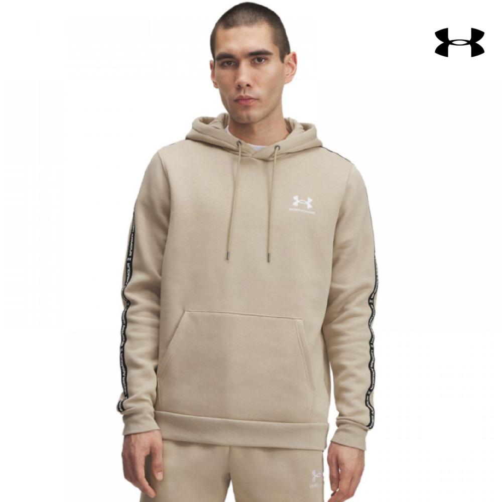 1389356  UA Icon Fleece HD Taping ΜΠΛΟΥΖΑ ΜΑΚΡΥΜΑΝΙΚΗ  UNDER ARMOUR