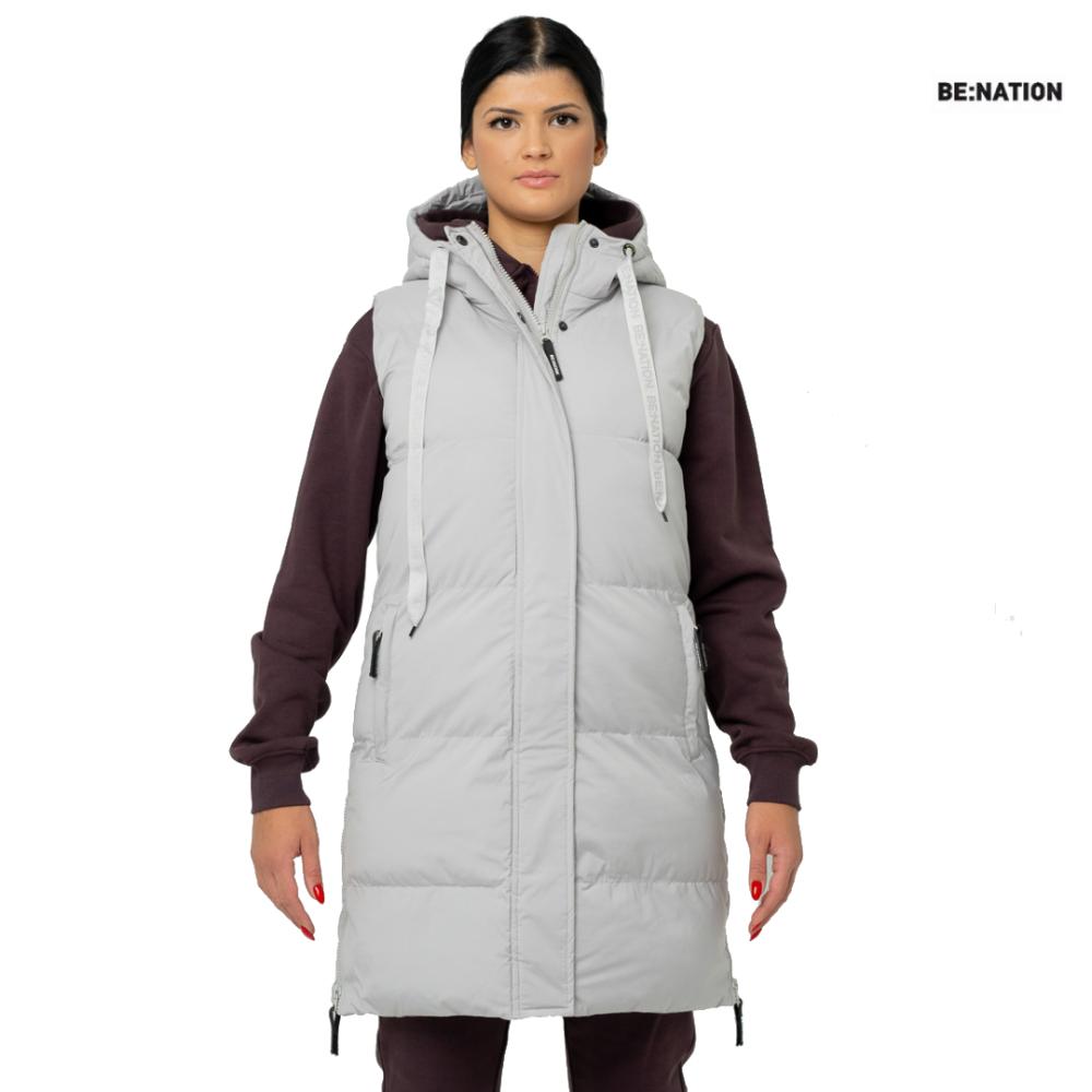 LONG VEST PUFFER   JACKET