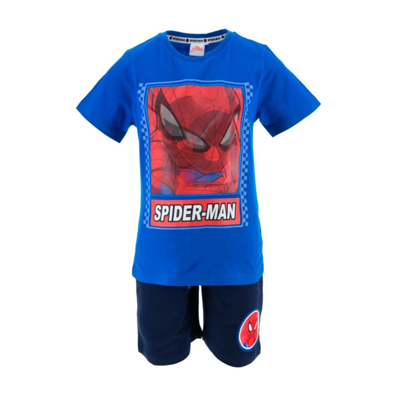 SUPER HEROES Σετ μακό αγόρι Spiderman-EX1025-BLUE