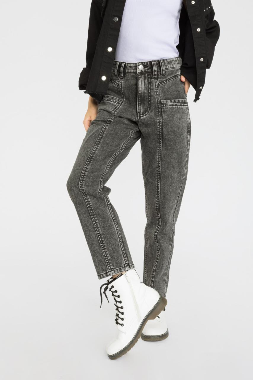 Παντελόνι τζιν κορίτσι Reporter Young-223-0110G-39-BLACK DENIM