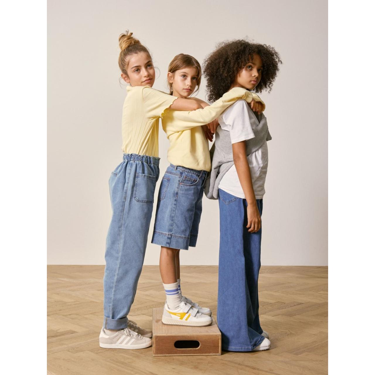 Βερμούδα τζιν κορίτσι name it-13214024-Medium Blue Denim