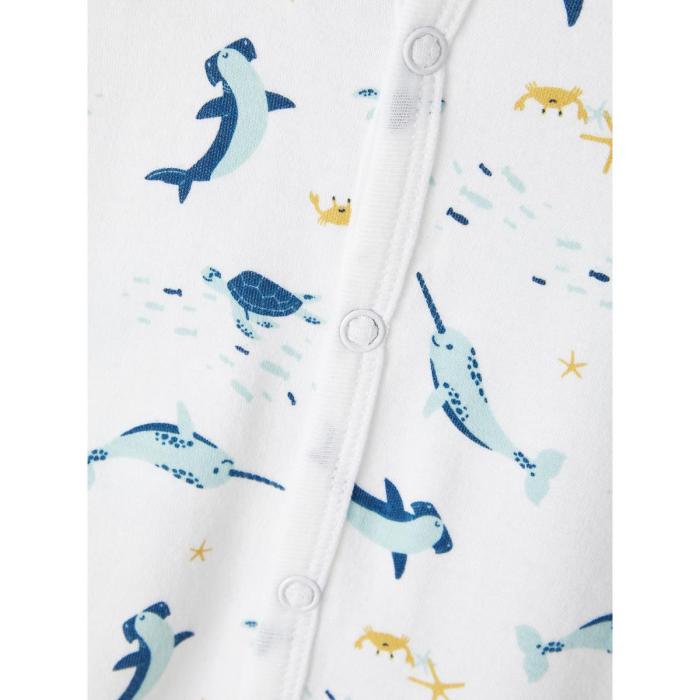 Φορμάκια μπεμπέ 2 τεμ.αγόρι Name it-13214727-Blue Haze-organic cotton