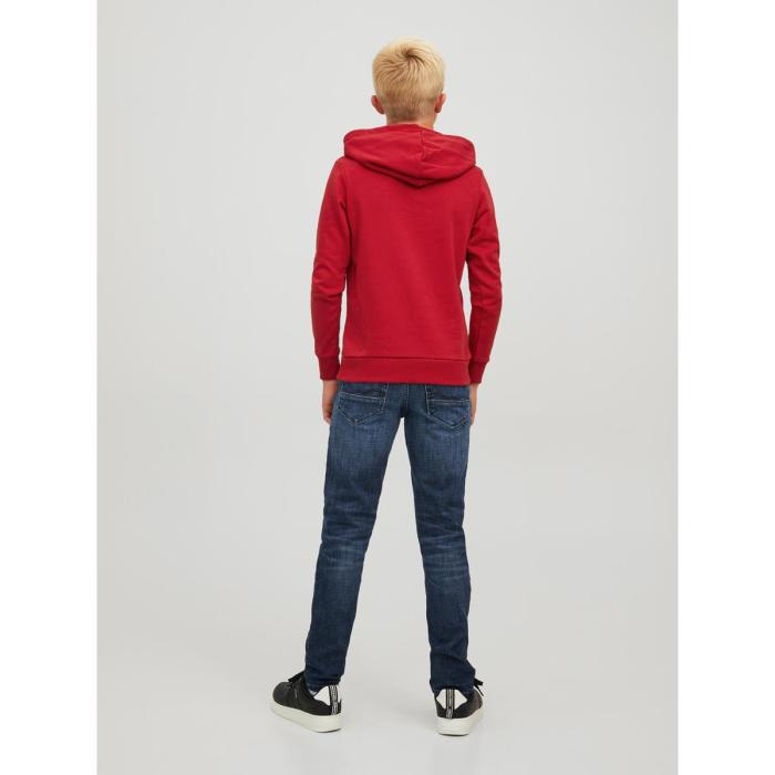 Μπλούζα φούτερ αγόρι JACK & JONES-12216954-Chili Pepper