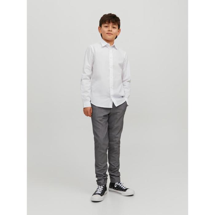 Πουκάμισο λευκό αγόρι Jack & Jones-12223343-White