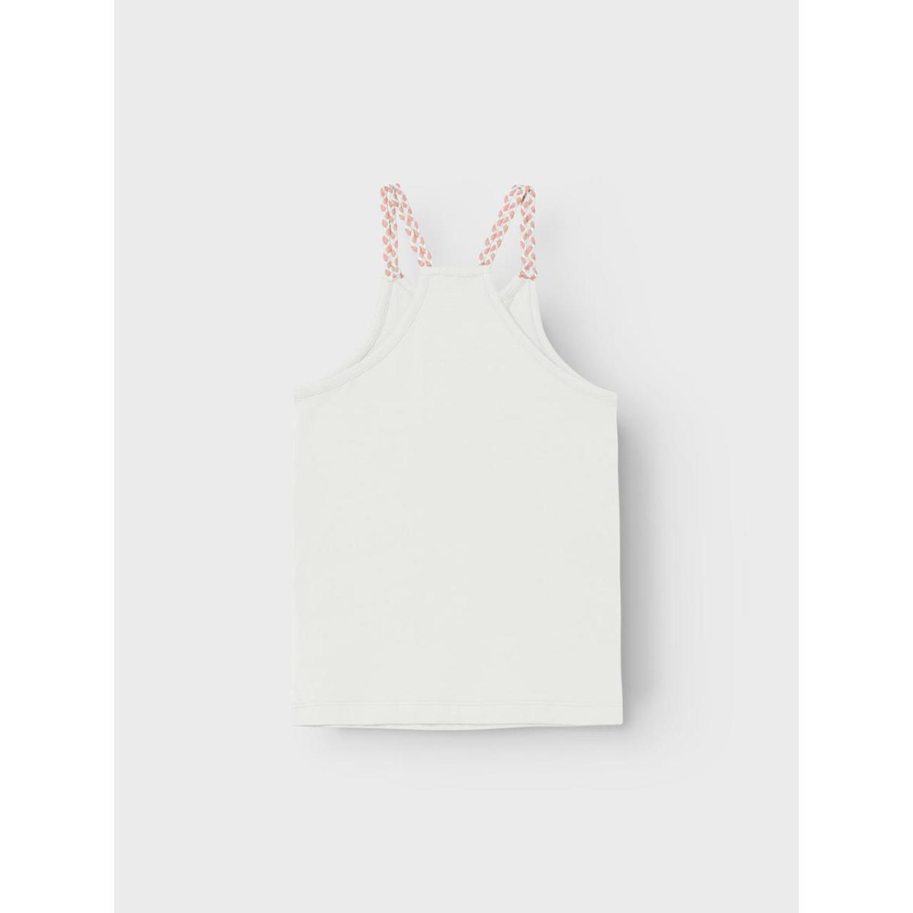 Μπλούζα μακό τιράντα κορίτσι name it-13229258-Bright White φωτογραφία