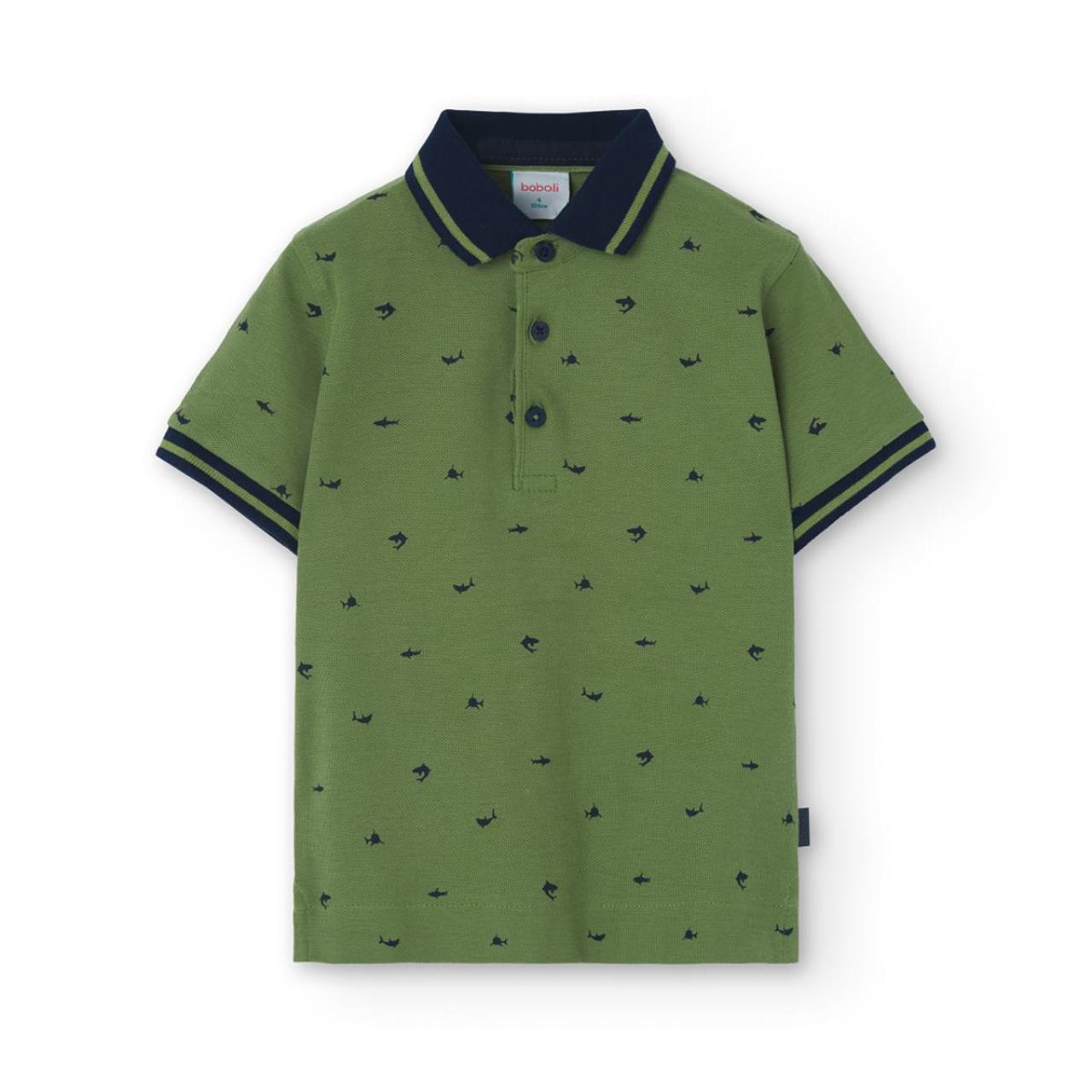 BOBOLI Μπλούζα πόλο αγόρι Boboli-738086-9349-Green