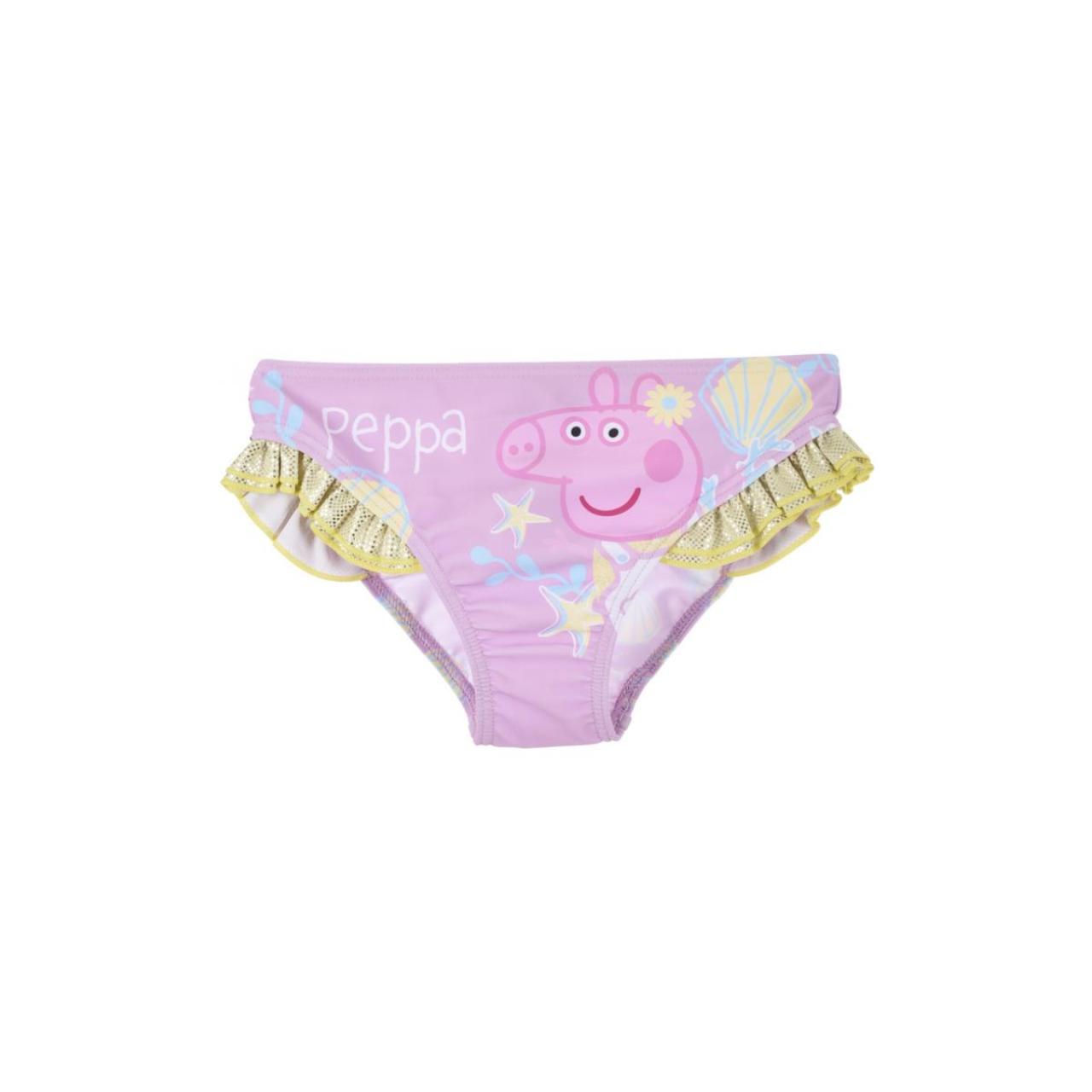 SUPER HEROES Μαγιό μονοκίνι κορίτσι Peppa Pig-EX1838-Purple