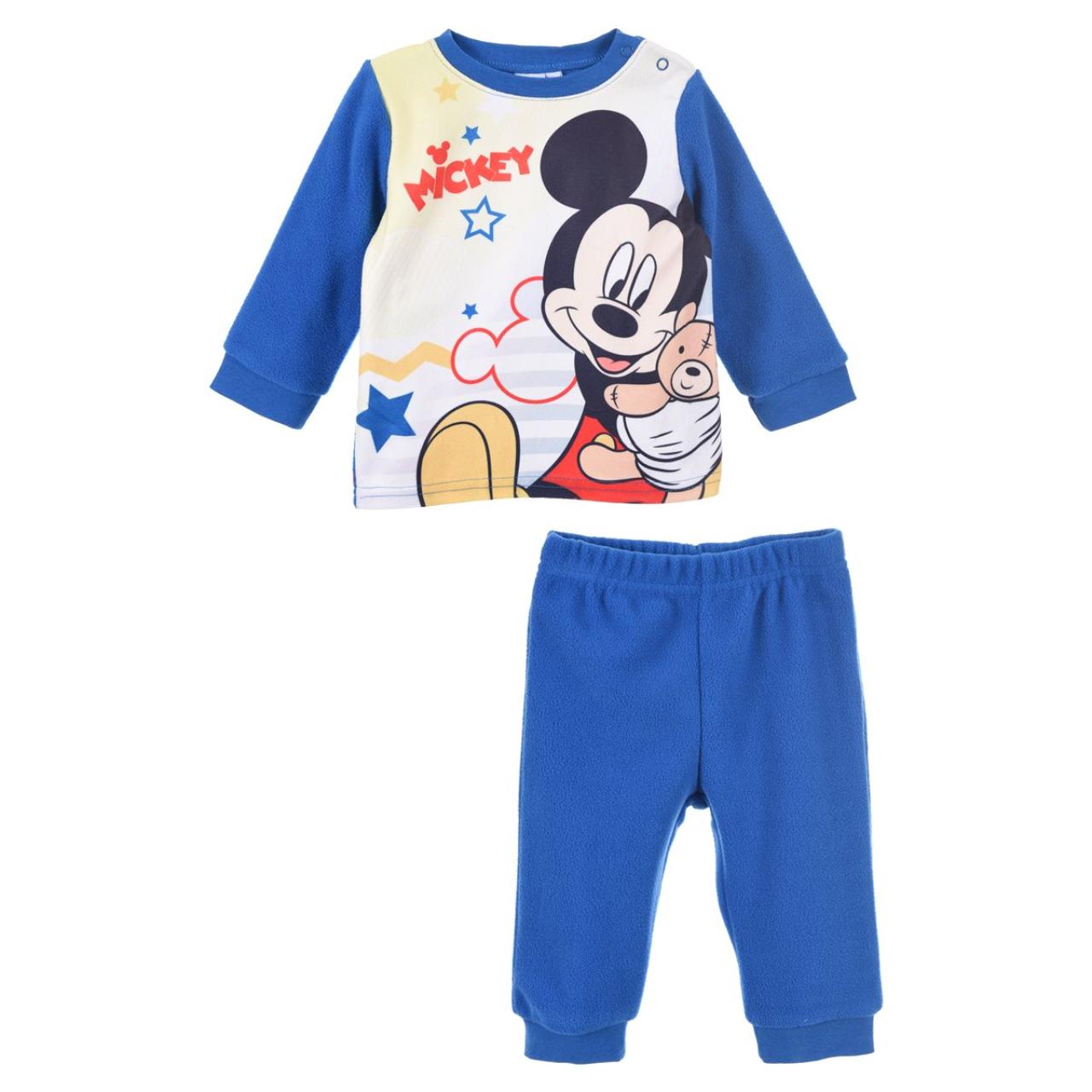 SUPER HEROES Πιτζάμα μπεμπέ fleece αγόρι Mickey Mouse-VH0314.B-BLUE
