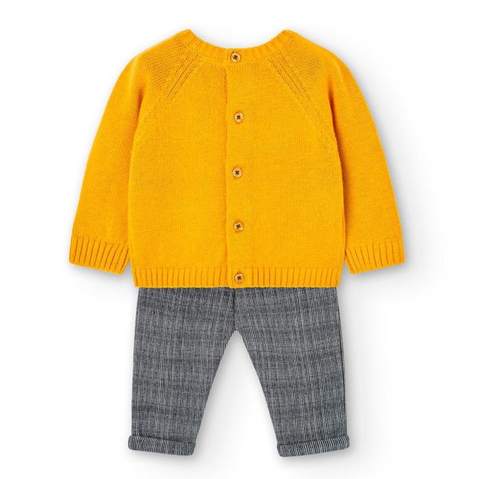 Σετ μπεμπέ αγόρι Boboli-137168-1155-Yellow