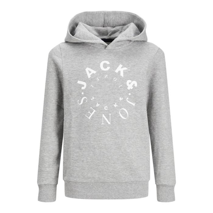 Μπλούζα φούτερ αγόρι Jack & Jones-12243441-Light grey