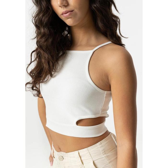 Μπλούζα crop κορίτσι Tiffosi-10054050-104-White