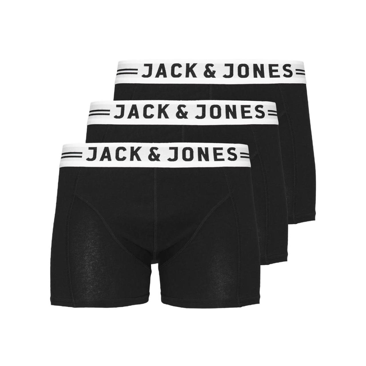 JACK&JONES Εσώρουχα μπόξερ 3 pack αγόρι JACK & JONES-12149293-Black
