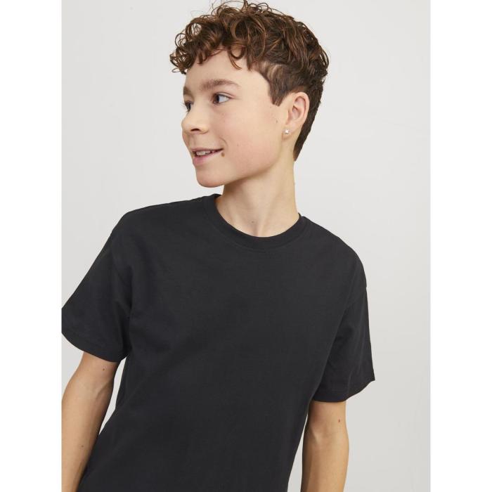 Μπλούζα μακό αγόρι JACK & JONES-12254288-Black