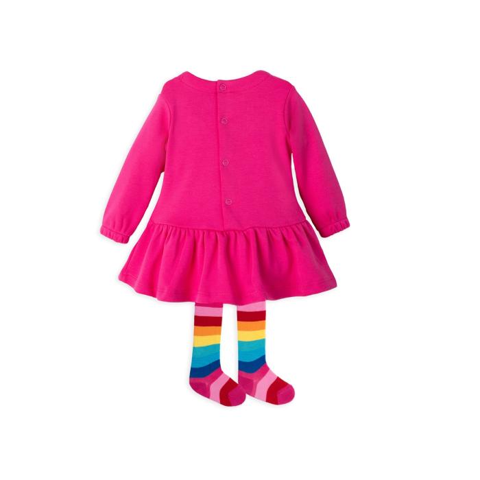 Φόρεμα φούτερ κορίτσι AGATHA RUIZ DE LA PRADA-5480W22-FUCHSIA