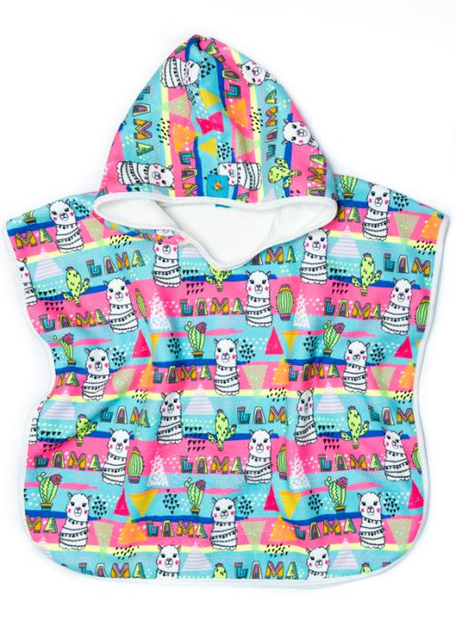 Πόντσο κορίτσι Tortue-S3-202-050-Light Blue