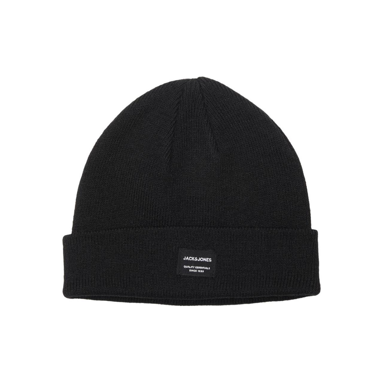 Σκούφος πλεκτός αγόρι JACK & JONES-12160311-Black φωτογραφία