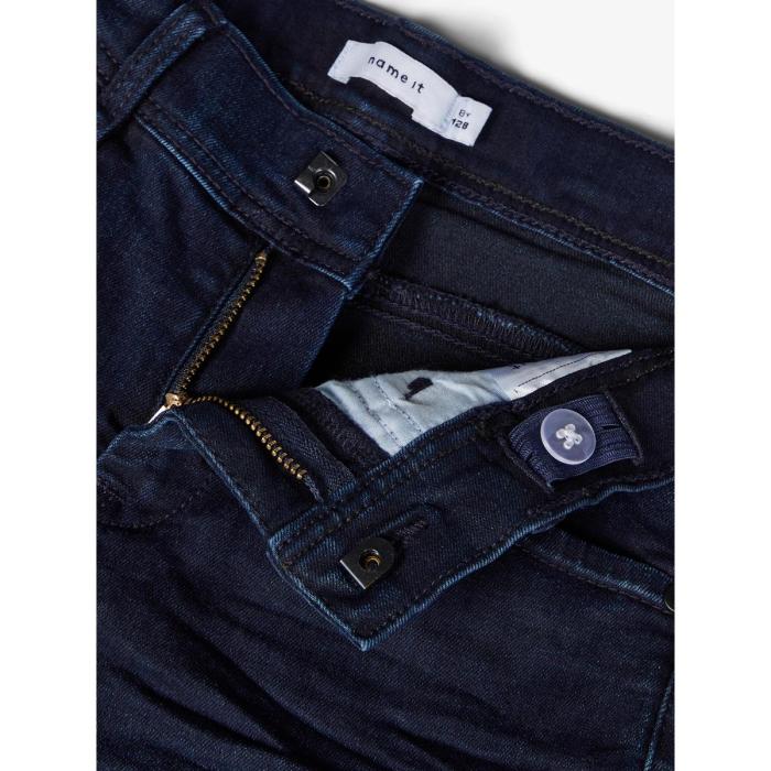 Παντελόνι τζιν αγόρι Name it-13180045 -Dark Blue Denim- organic