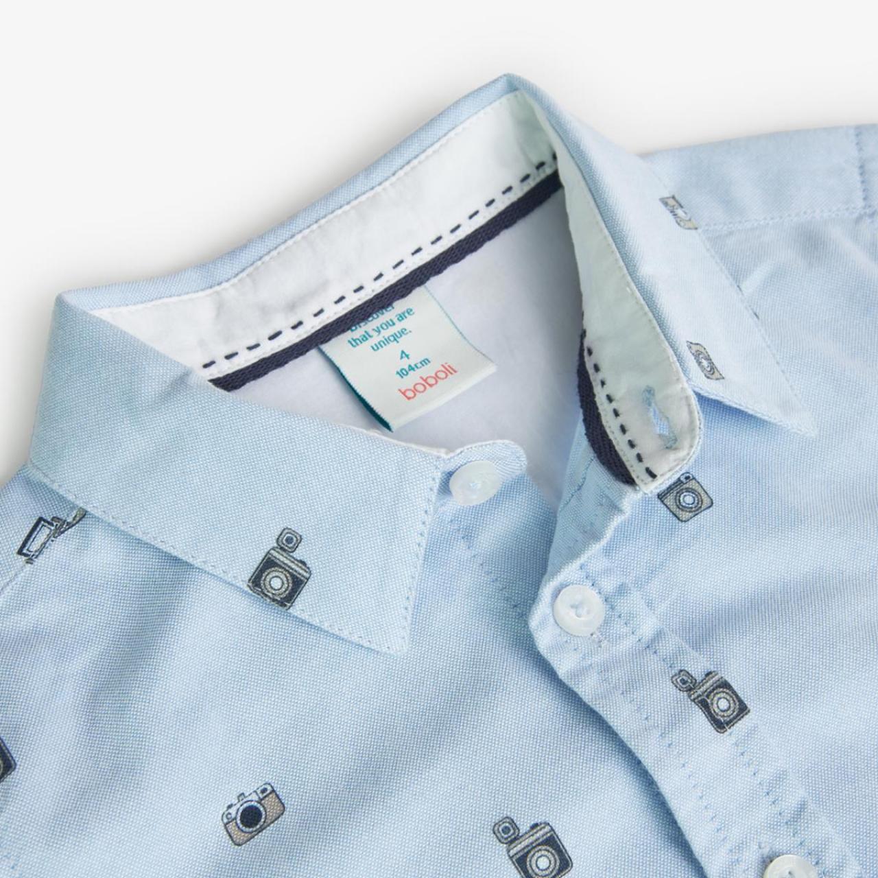 Πουκάμισο αγόρι Boboli-738187-9351-Ciel