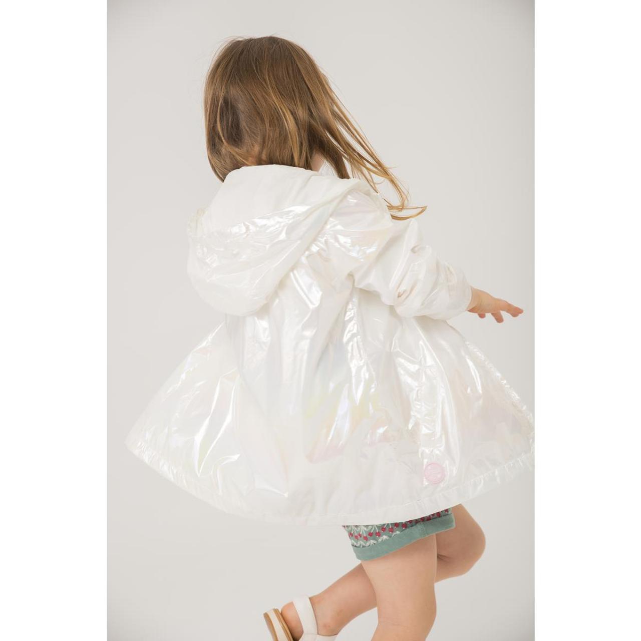 Μπουφάν λεπτό κορίτσι Boboli-216144-3810-White φωτογραφία